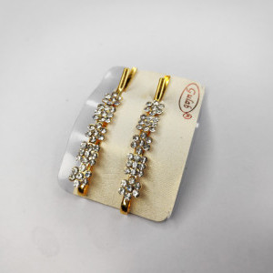 Source New Designs Luxury Korean Side Small Clip Girl Gold Women Diamond  Hair Clip on malibabacom