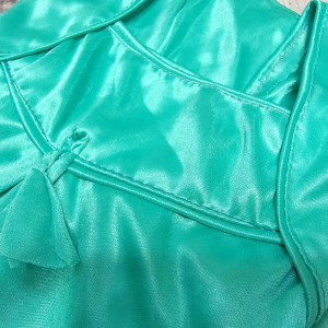 Green color Affordable Plain Lycra Nighty