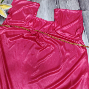 Pink color Affordable Plain Lycra Nighty