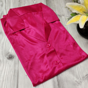 Fuchsia Pink color Nightwear - Night Suits for Girls/Ladies
