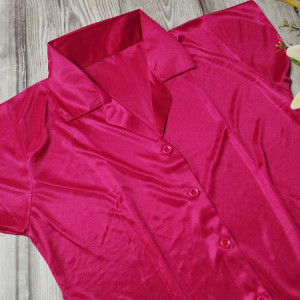 Fuchsia Pink color Night Suits for Girls/Ladies
