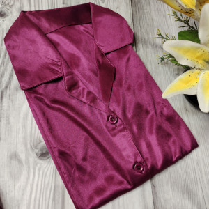Magenta color Night Suits for Girls/Ladies