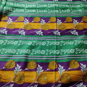 Green color Multicolour Cotton Printed Nighty for women