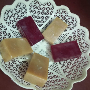 Vetiver color Herbal Soaps - Handmade Herbal Soap - Vetiver