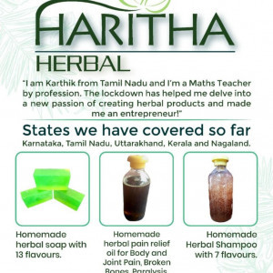 Kuppaimeni color Handmade Herbal Soap - Kuppaimeni