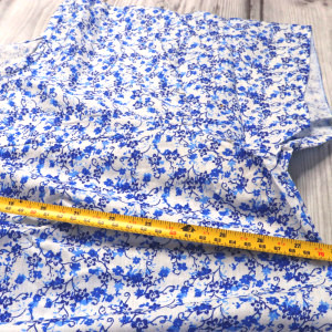 Blue color 4XL - Plus Size Pure Cotton Nighty for Women