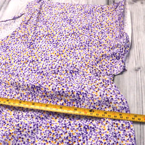 Purple color 4XL - Plus Size Pure Cotton Nighty for Women