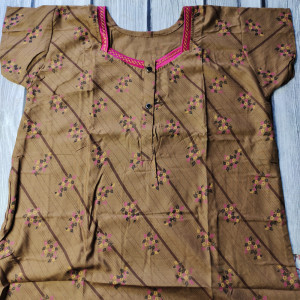 Brown color Lizzy Bizzy Nighty For Women