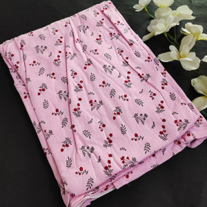 Baby Pink color Beautiful & Comfortable Model Fabric Nighty